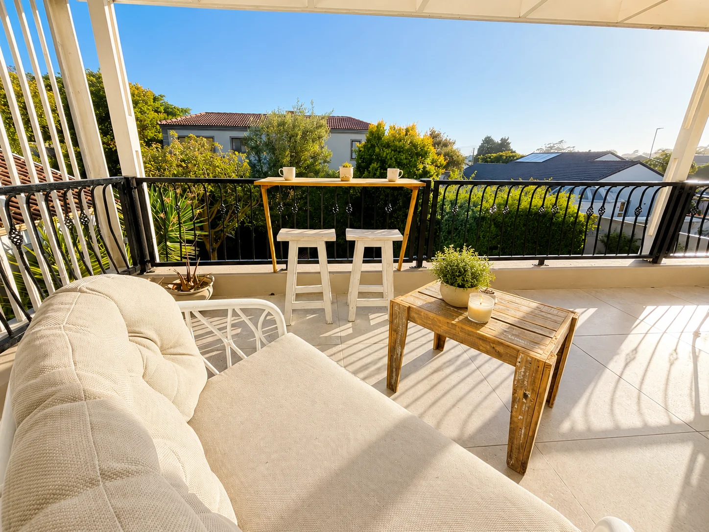 Sanctuary Studio Suite patio area view 9